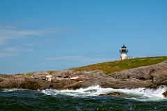 Solar Panels Power Pond Island Lighthouse in Maine